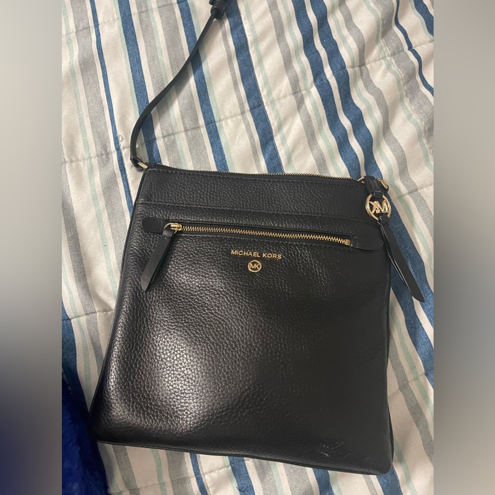 Michael Kors navy blue bag